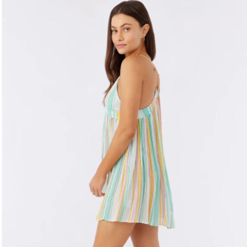 O'NEILL Saltwater Solids Stripe Avery Dress Size Small